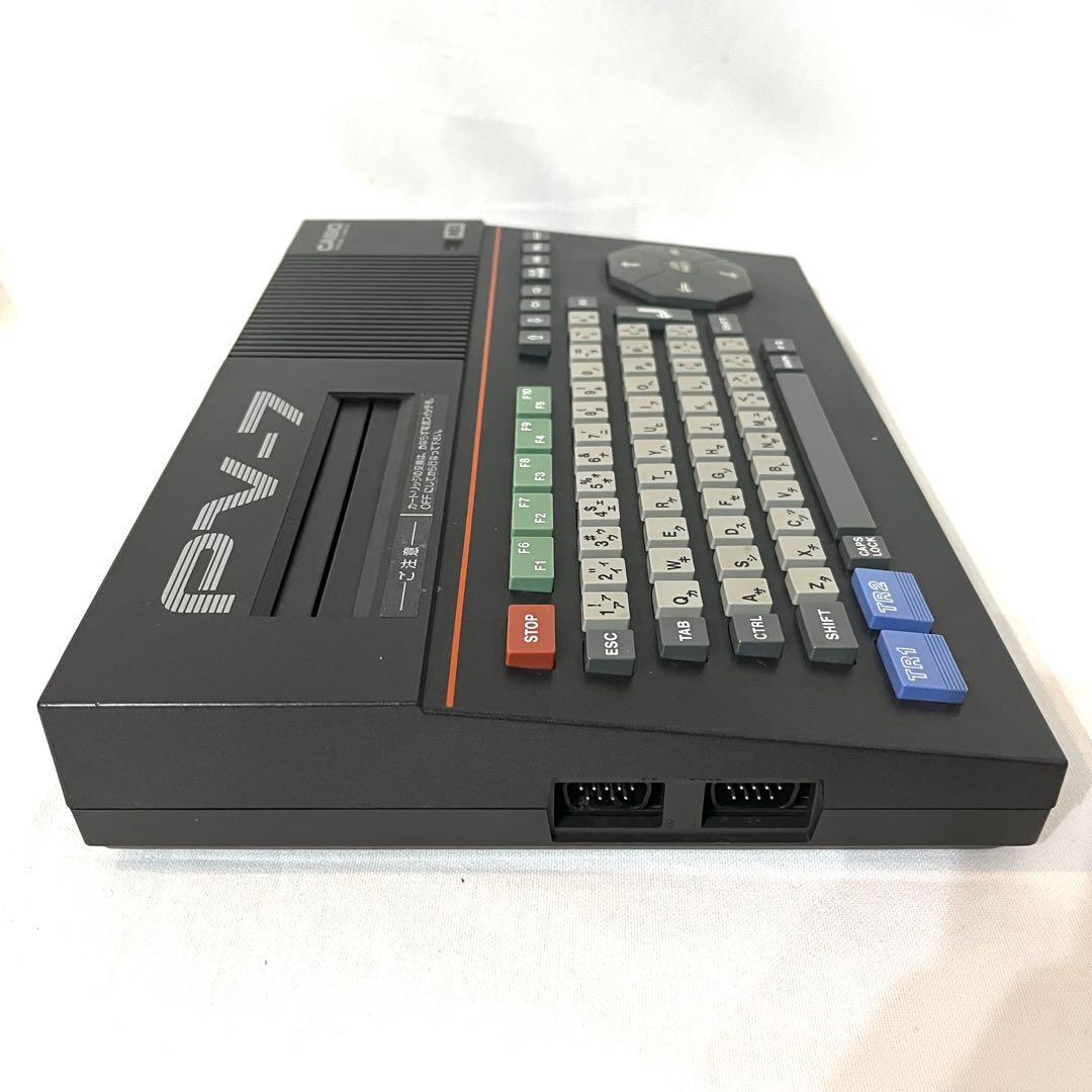 CASIO MSX PV-7 Personal Computer Game Console w/Box Power Cable