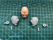 1:12 heroes Bane Fist Head Sculpt Carved For 6" Male McF Action Figure Body Toys