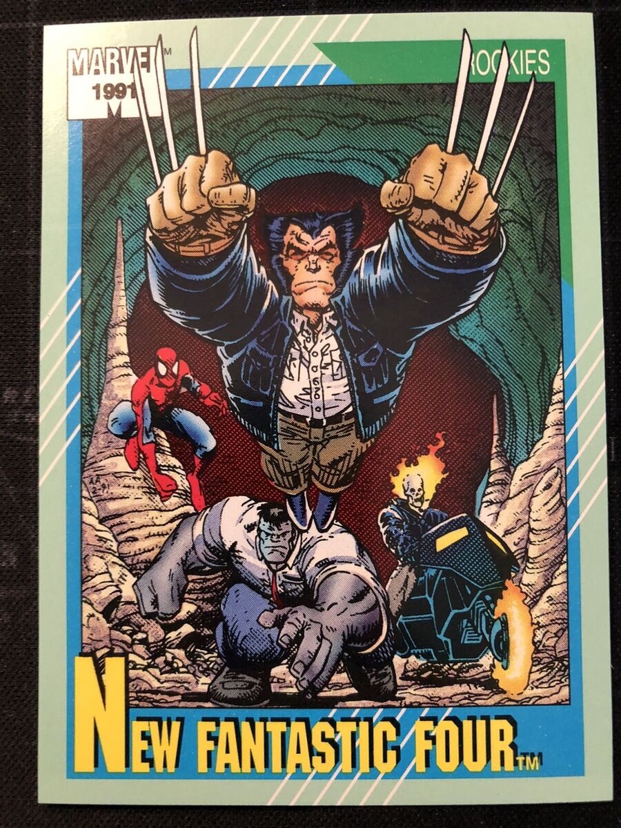 New Fantastic Four Trading Card #149 (Rookies) Impel Marvel New Fantastic Four Trading Card #149 (Rookies) Impel Marvel