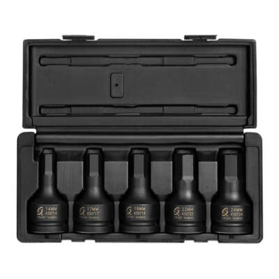 Sunex Tools 4507 3/4'' Drive 5 Piece Metric Hex Impact Set