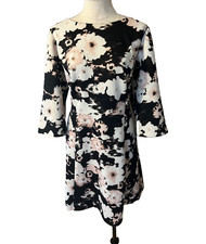 Vince Camuto A Line Dress 18W Pockets Stretch Career Church Washable New