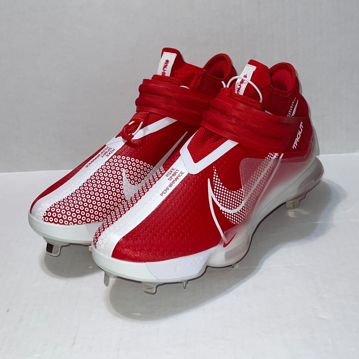Nike Force Zoom Mike Trout 7 Baseball Cleats Red CI3134-602 Men's