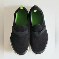 Oofos OOmg Low Shoe Lightweight Recovery Women's Black Slip On Size 9