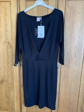 black knot front dress