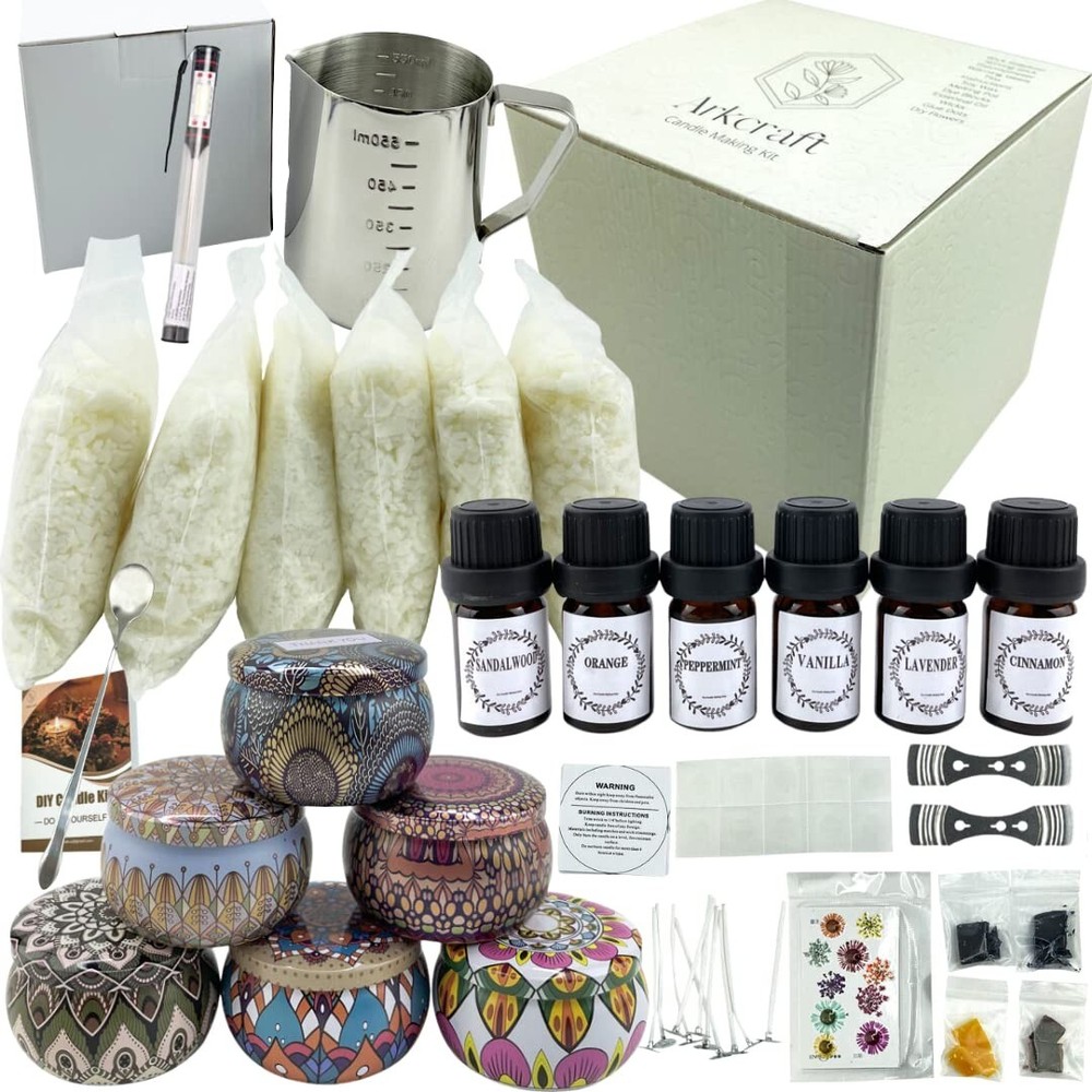 DIY Candle Making Kit with Complete Supplies for Beginners