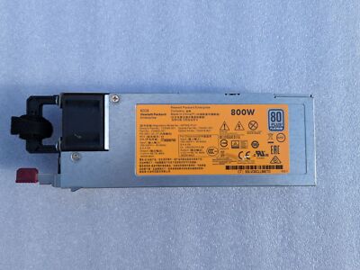 HPE HSTNS-PL41 800 W  723599-001 723600-201 754381-001 Gen 9 Server Netzteil