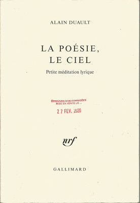 Die Poesie, Der Himmel - Alain Douglas - Testserie Nicht Korrigiert