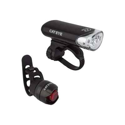 CATEYE HL-EL135 ORB LED BICYCLE LIGHT COMBO BLACK
