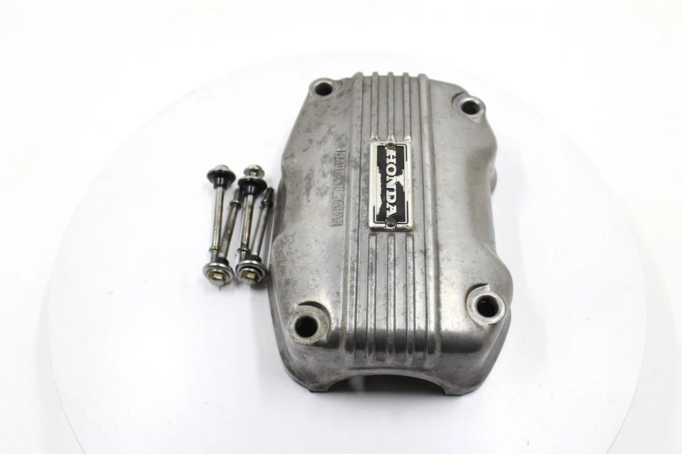 79 HONDA GOLDWING 1000 GL1000 OEM ENGINE TOP END LEFT CYLINDER HEAD COVER - Image 3 of 4