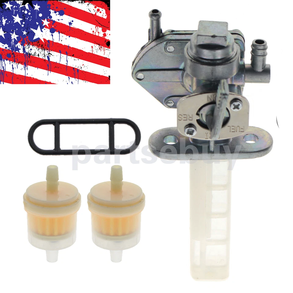 For 1995-2006 Kawasaki Vulcan 800 VN800A VN800B VN800E Fuel Tap Petcock Valve - Image 2 of 4