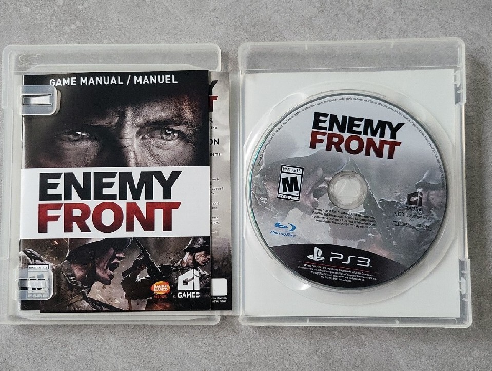 PlayStation3 - PS3★ENEMY FRONT 海外版 北米版★箱付・説明書付・ソフト付 Amazon.com: Enemy Front: Limited Edition (PS3) : Video Games