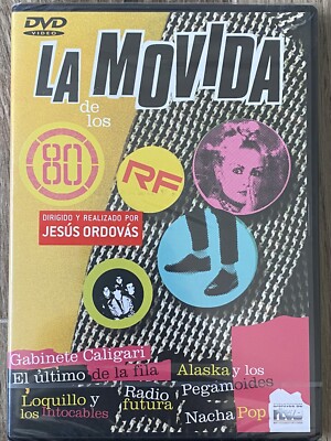 La Movida De Los 80- VARIOS Dvd Nuevo Precintado