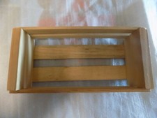 Napa Valley Box Company 12 Cassette Crate Rack Wooden Sunkist Label