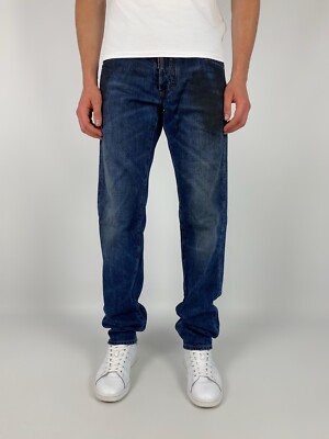 Dsquared2 Fabric Faded Jeans Pants Size 52