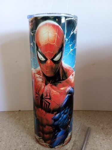 Spiderman 20 oz stainless steel insulated tumbler - 第 1/2 張圖片