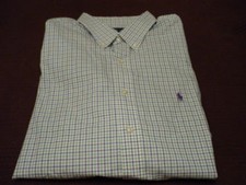 RALPH LAUREN men's dress shirt L/S Custom 18 34/35 NWT