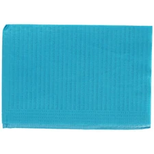 House Brand Dentistry 109210 Dental Patient Bibs 2+1 Ply 13" X 18" 500/Bx Blue