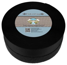 Country Brook Design® Black Sew on Hook and Loop (2 inch, 10 yards)