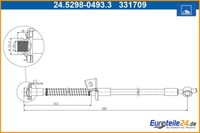 Bremsschlauch Ate 24.5298-0493.3 FüR Kia Cee'd Pro Cee'd