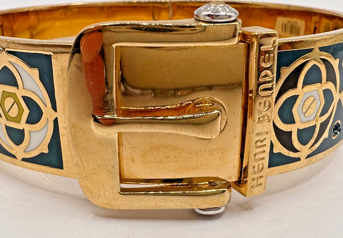 HENRI BENDEL ゴールドバングル HENRI BENDEL New York Gold Tone Curb