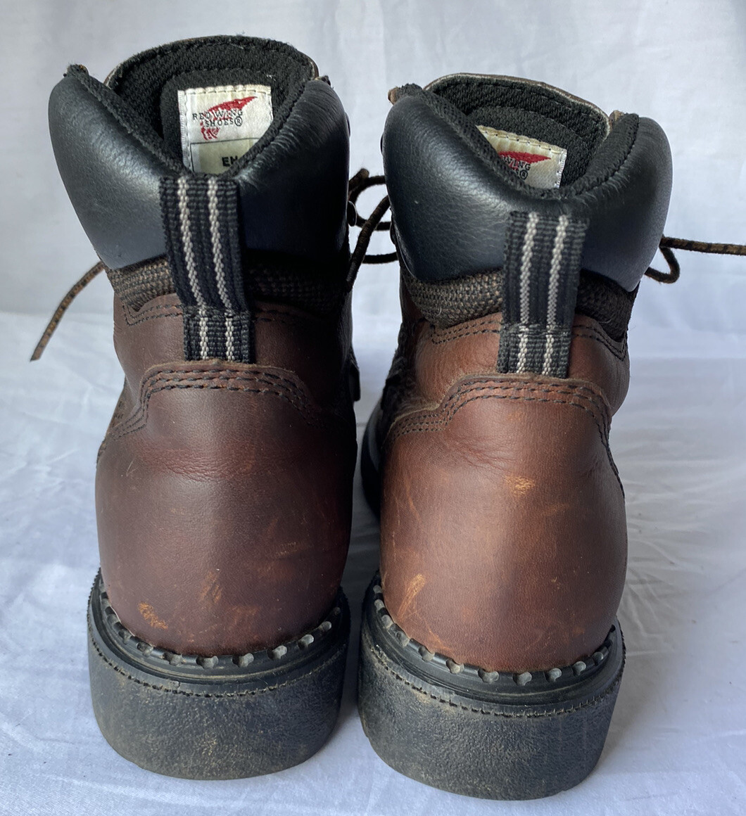 Red Wing 1626 Brown Leather Boots Size 7 | eBay