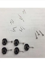 PACK OF 5 PC21 QUARTZ WATCH MOVEMENTS WITH STEM AND GLOW  HANDS + 3 STEMS extra