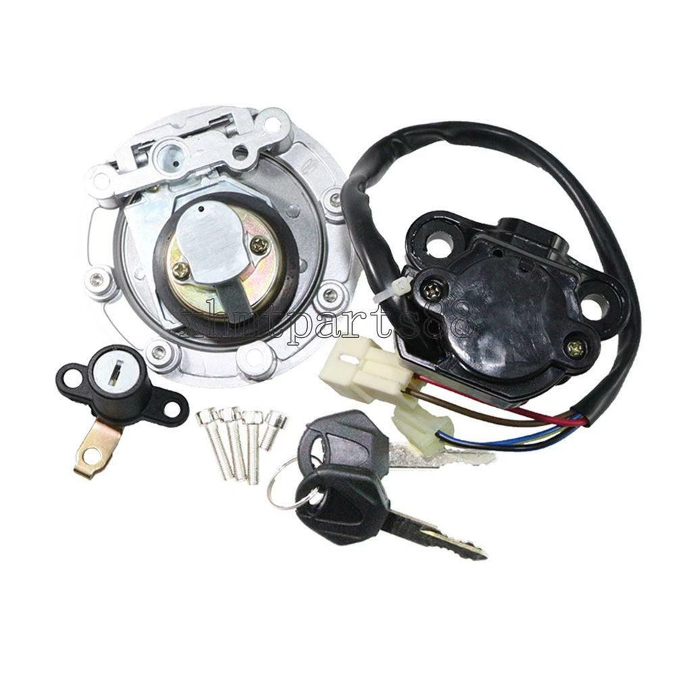 Ignition Switch Gas Cap Key Lock Set for Yamaha FZ6 2004-2009 FZ6R 2009-2014 - Изображение 3 из 4
