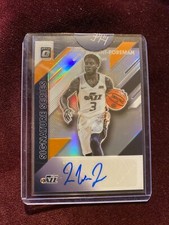 2019-20 Donruss Optic Signature Series Prizm Justin Wright-Foreman Card #SS-JWF