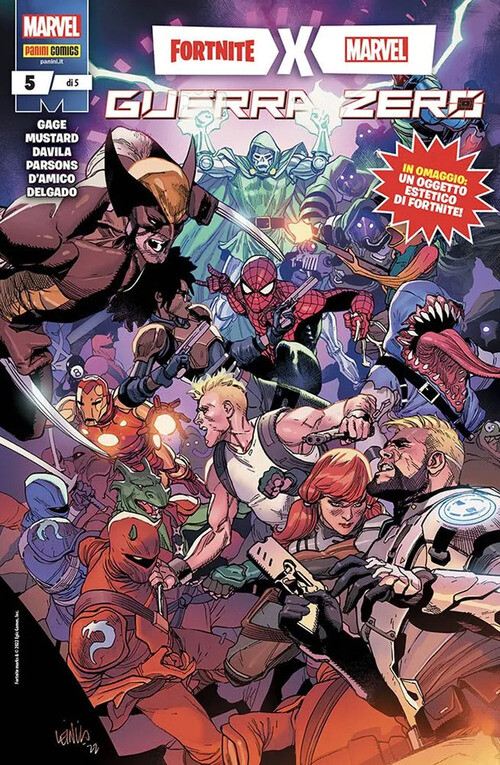 Guerra Zero. Fortnite X Marvel