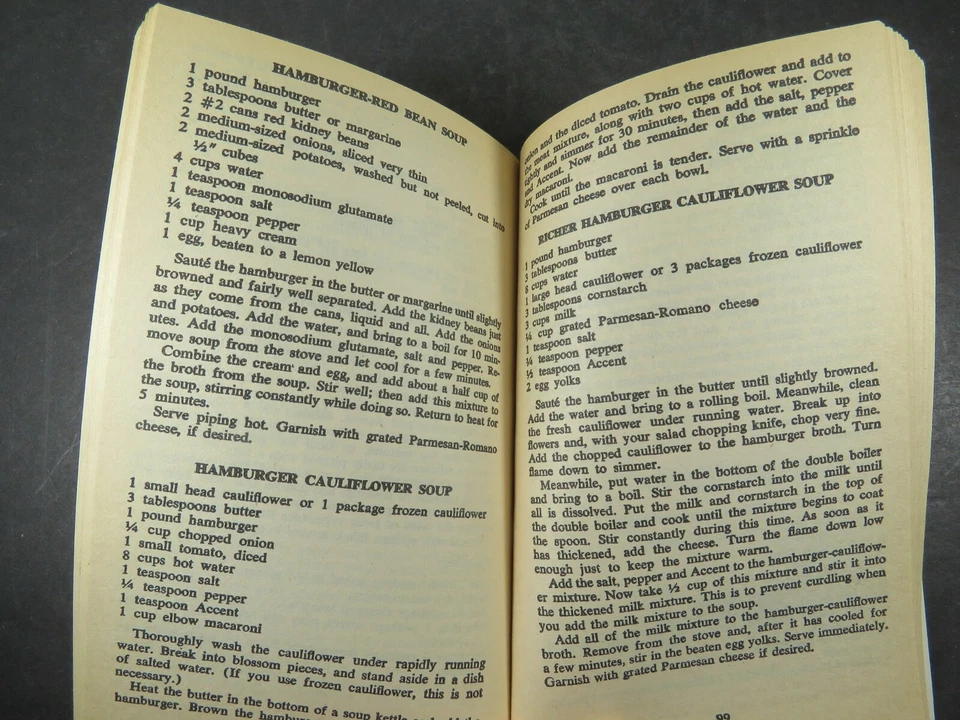 The hamburger Cookbook Ethel Mayer 1981 Paperback B151 - Imagem 3 de 4