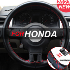 15 Steering Wheel Cover Genuine Leather For Honda