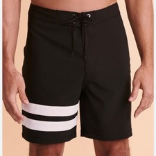 Hurley Men  s Black Phantom Eco Block Party 18" Board shorts Sports Size 30