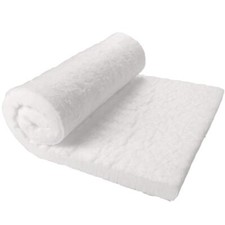 Ceramic Fiber Insulation 1" Thick x 12" x 24" 2400F Fireproof Insulation Blan...
