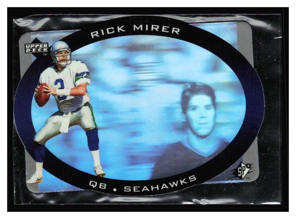 1996 SPx Holoview #44 Rick Mirer