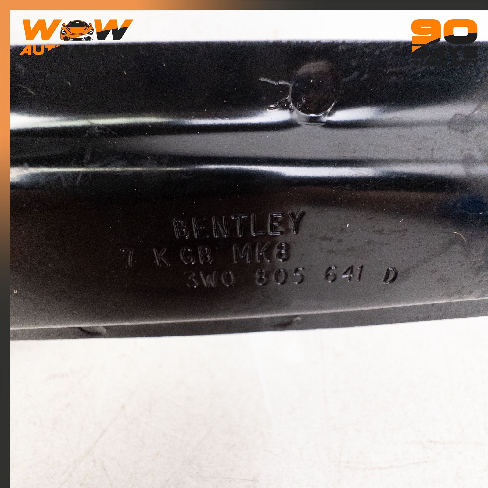 04-13 BENTLEY CONTINENTAL FLYING SPUR GT FRONT HOOD RADIATOR GRILLE BRACKETS OEM