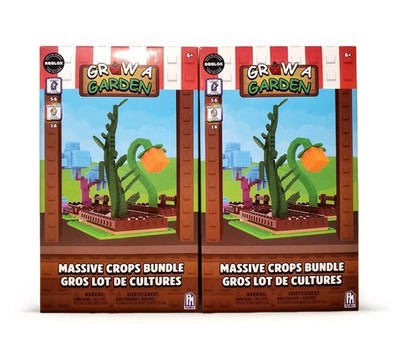 Roblox Grow a Garden Massive Crops 8pk S1 Excl. Mystery Mini Fig. Bundle w/DLC 