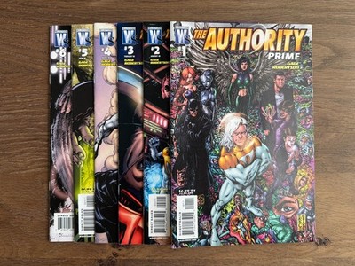 The Authority: Prime Vol 1 #1-6 WildStorm (2007-2008) - Complete Set, 6 Book Lot