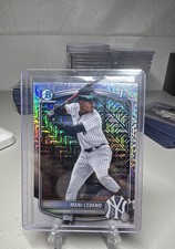2025 Bowman Chrome - Prospects Mani Cedeno #BCP-199 Mojo Refractor (RC)