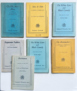 Samuel French Playbooks (7) - 1940's - 1960's