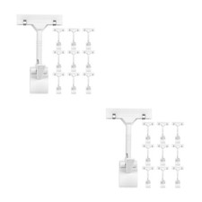 20 pcs Sign Clips for Retail Display: Merchandise Sign Display Clip Holder for