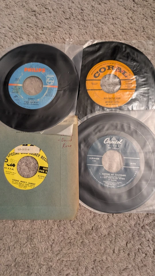 40 Jazz 45 Rpms 7" Doris Day Duke Ellington Ramsey Lewis Al Hirt Big Band Promo Foto 4 de 4