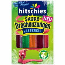 hitschies Wassereis Saure Drachenzungen 10x40ml Packung MHD 01/2026 Sonderpreis