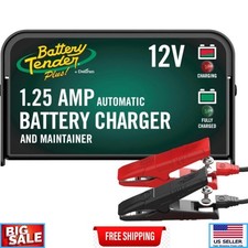 Battery Tender Plus 12v 1.25 Amp Car Motorcycle Battery Charger And Maintainer