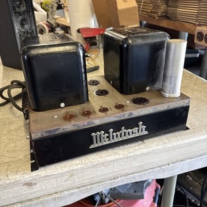 McIntosh MC30 30 Watt Tube Mono Block Amplifier - Blows Fuse- needs service