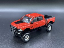 2017 Dodge Ram 2500 Power Wagon Lifted 4x4 Truck 1/64 Diecast Custom Greenlight