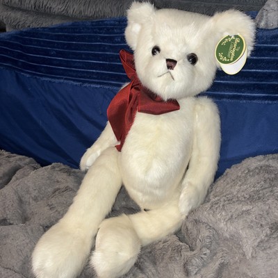 Rascal, 18 Inch White Teddy Bear/Bearington Collection/NWT