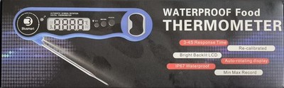 Waterproof Food Thermometer, Neu, Unbenützt, Blusmart