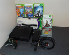 Microsoft Xbox 360 E 1538 Home Video Game Console Complete Set Up + 5 Games
