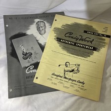 Craig Wood Sportswear Buyers Guide Catalog Price Guide 10 1947