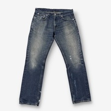 Jeans Vintage Levi's 511 Slim Fit Jambe Droite Bleu Foncé W33 L30